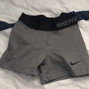 Grey Nike pro